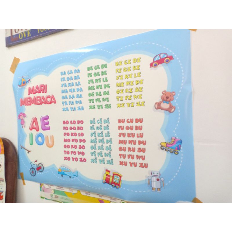 Templat Mudah Membaca ABC Kanak-kanak (phonik) | Shopee Malaysia