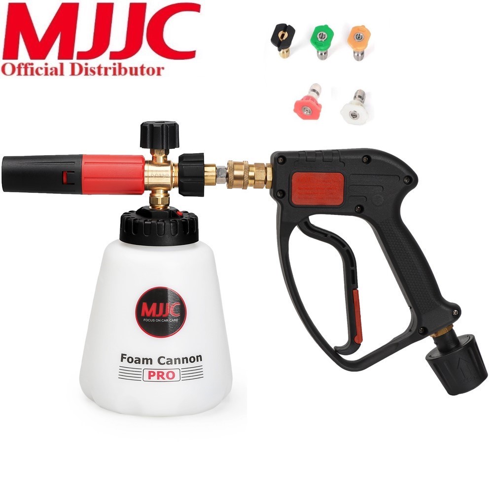 Mjjc Foam Cannon Pro With Pressure Washer Spray Gun Kit And Nozzle Spray Nozzle Spray Shopee