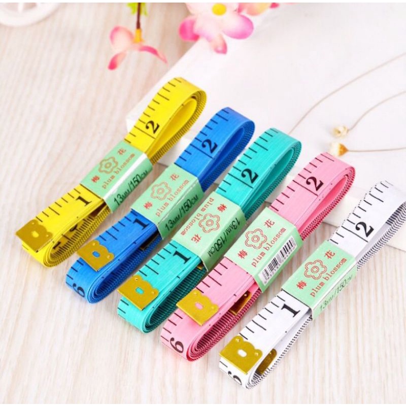 Tali Pita Ukur Badan Tape Jahit Ukuran Tailoring Measuring Tape Ruler ...