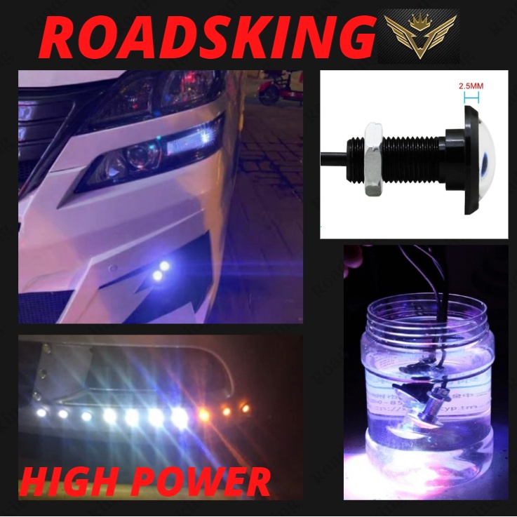 MYVI BEZZA WIRA WAJA ALPHARD VELLFIRE VIOS CITY DRL EAGLE EYE LIGHT ...