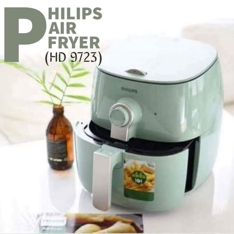 Philips Airfryer (HD9723) – Desert Green