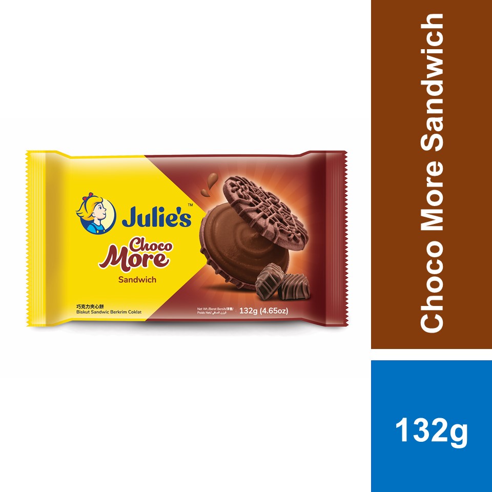 Julie's Choco More Sandwich 132g | Shopee Malaysia