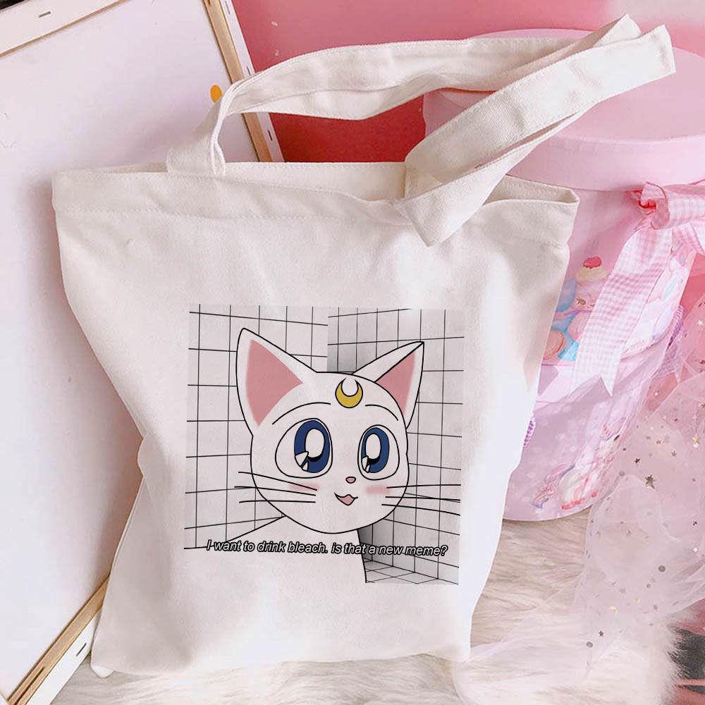 Ready Stock Sailor Moon Cat Sweet Shoulder Bag Harajuku