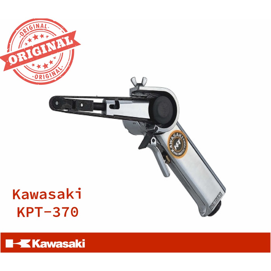 Kawasaki KPT370 10mm Industrial Air Belt Sander Shopee Malaysia