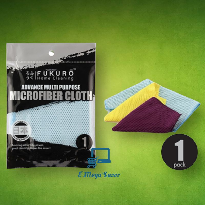 🇯🇵Fukuro Advance Multi Purpose Microfiber Cloth 11.8in x 11.8in (1piece