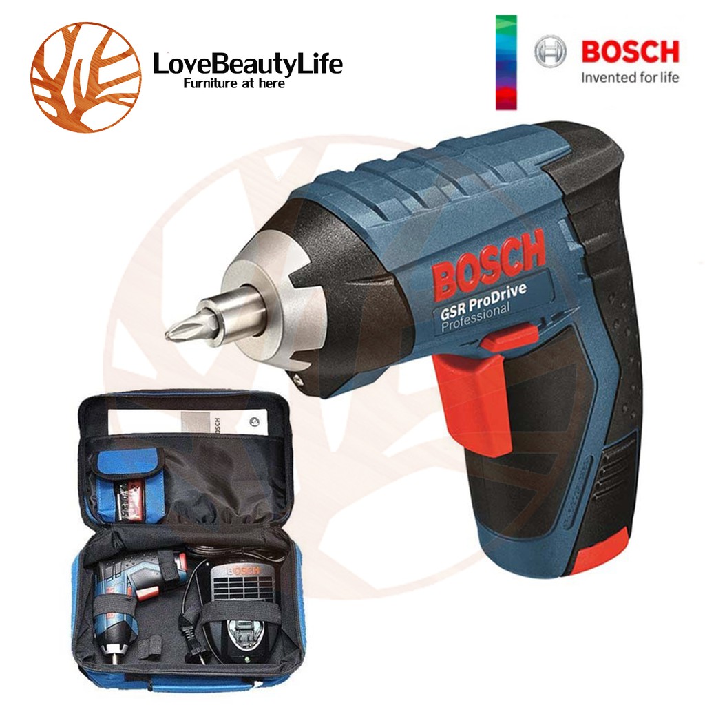 BOSCH GSR 3.6 V LI ProDrive Cordless Screwdriver Shopee Malaysia