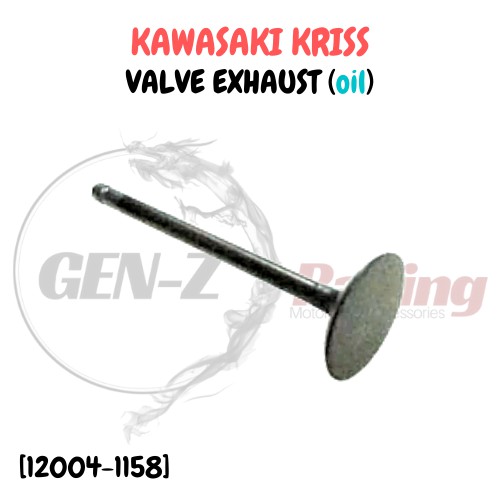 Kawasaki KLX 110 Valve Exhaust [Fire] (Original) Shopee Malaysia