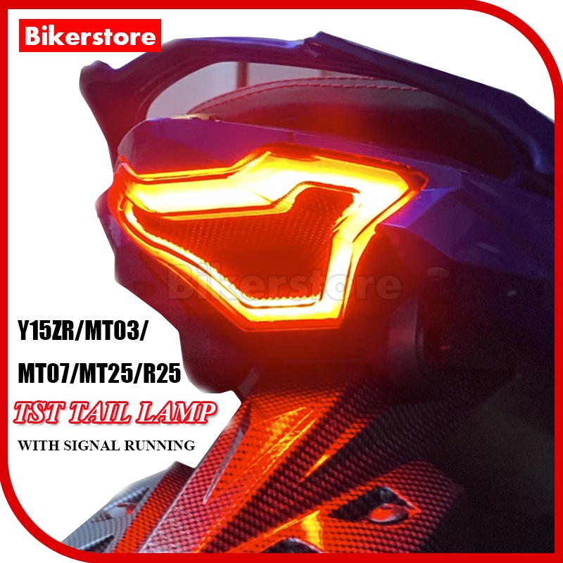 YAMAHA Y15 TST LAMPU BELAKANG SIAP SIGNAL TST TAIL REAR LAMP WITH
