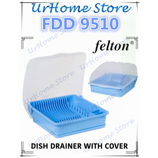 Dish Drainer with Cover 9510 - Felton