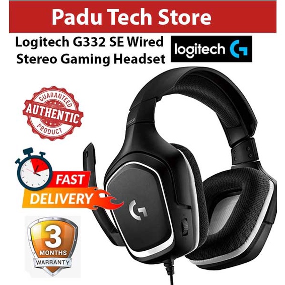 Logitech G332 SE Stereo Gaming Headset | Shopee Malaysia