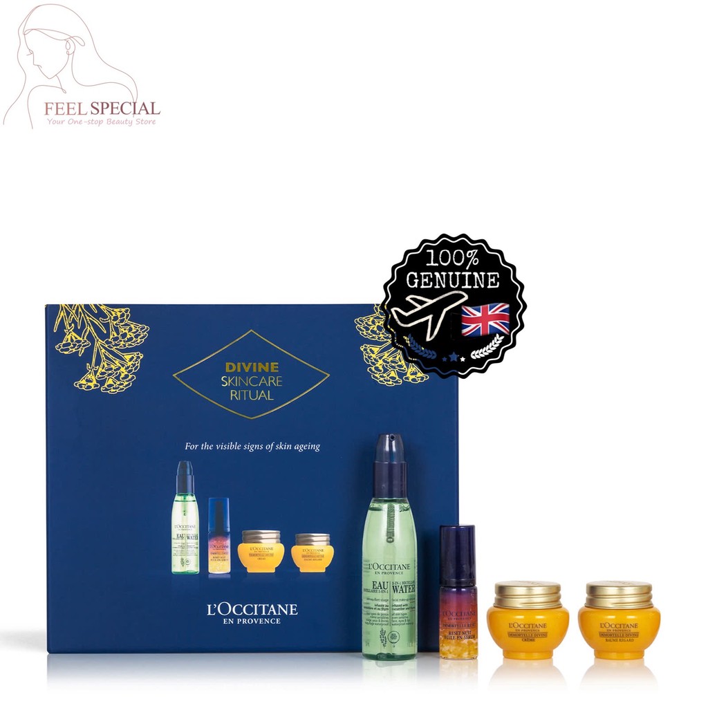 KL READY STOCK 🇬🇧 L'OCCITANE Divine Skincare Ritual Gift Set