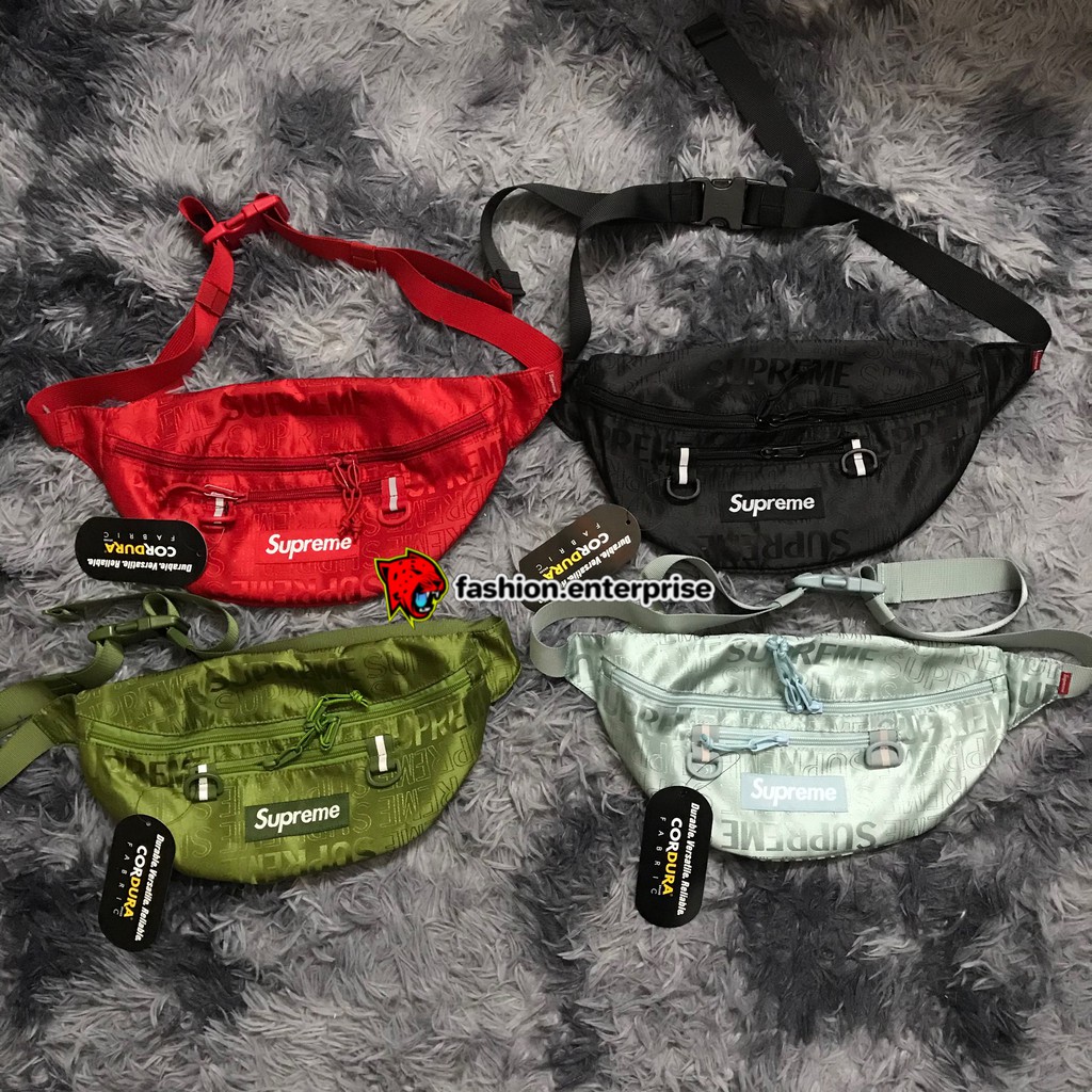 Supreme waist 2025 bag ss19 price