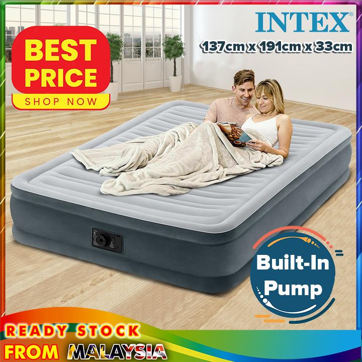 INTEX 67768 1.37M DURA-BEAM Deluxe Fiber-Tech Technology Inflatable Air ...
