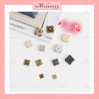 18mm Diy Silver Accessories Lady Bags Magnetic Button Magnet