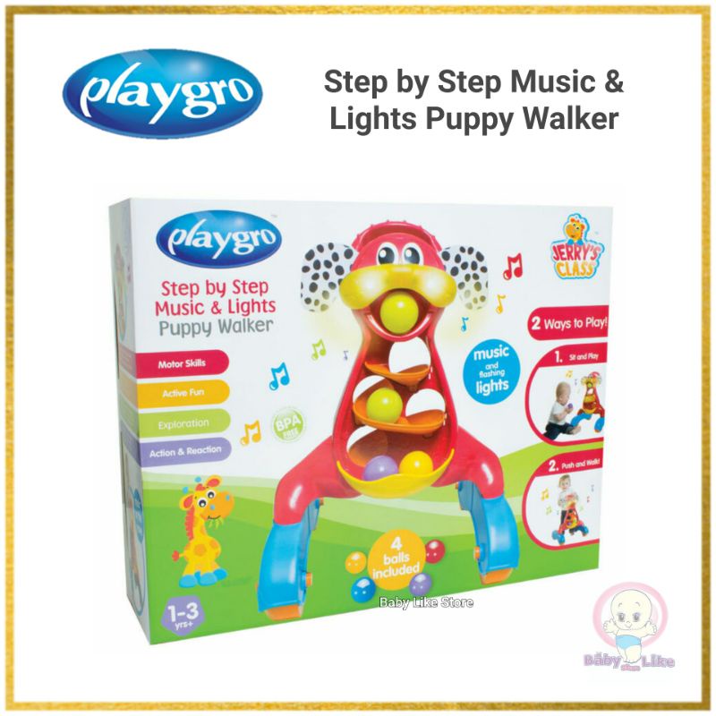 Playgro step by step puppy walker online