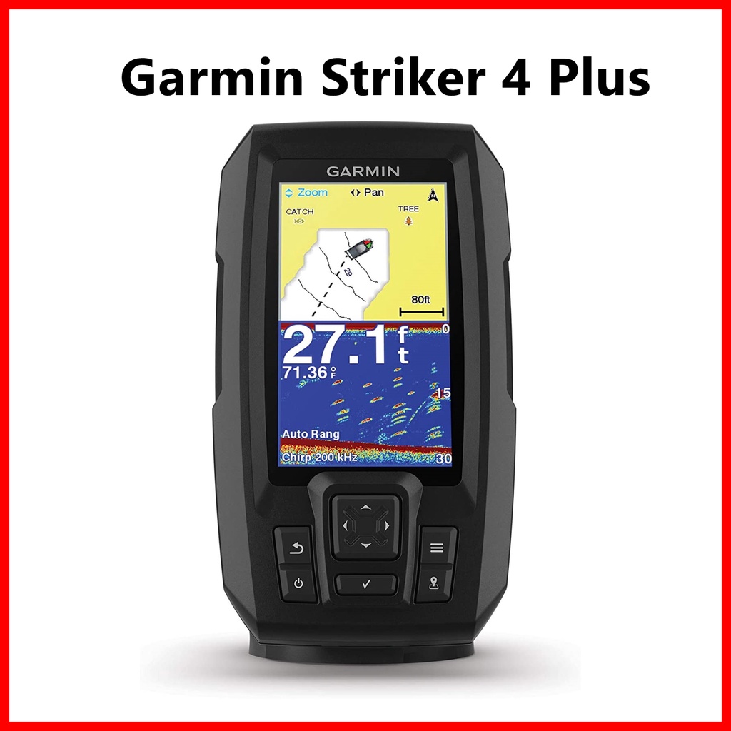Garmin Striker 4 FishFinder | Vivid 4CV | Striker Plus 4 | Garmin Fish ...
