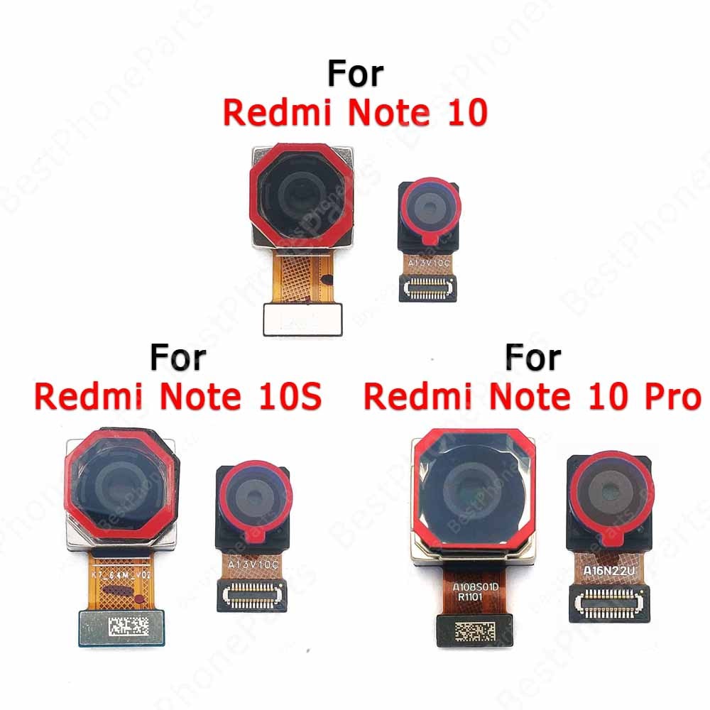 Original Front Back Camera For Xiaomi Redmi Note 10 Pro 10S S Rear ...