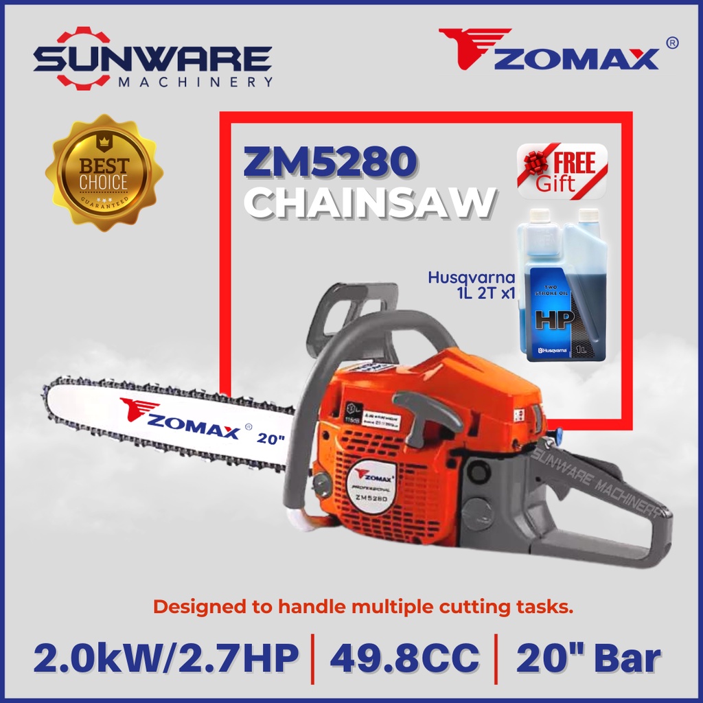 Zomax chainsaw deals