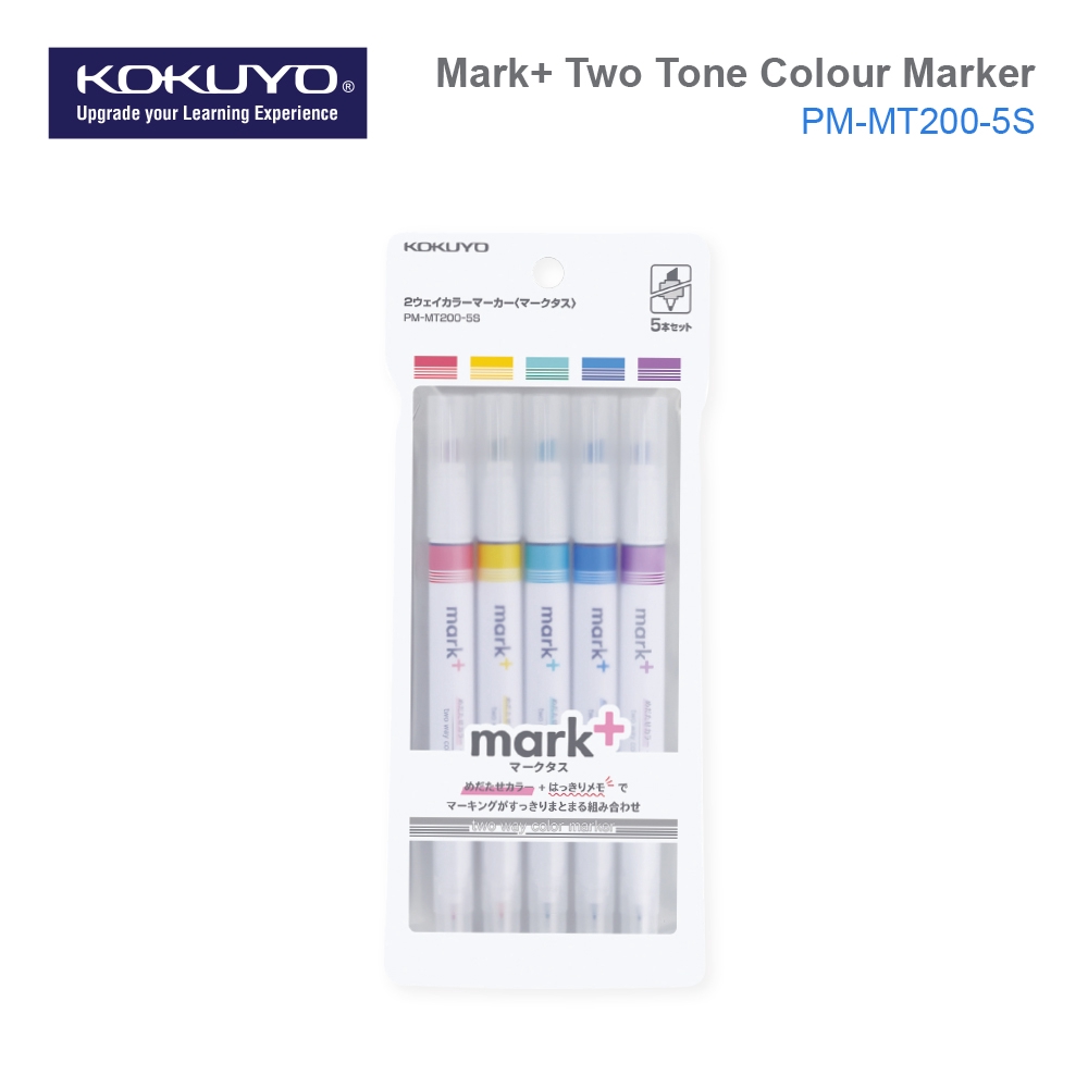 KOKUYO PM-MT200/201 Mark+ Two Way Colour Marker KOKUYO PM-MT200/201 ...