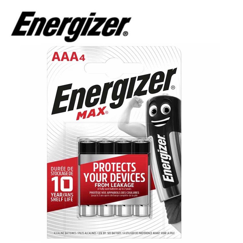 PILE ENERGIZER AAA 4PCS