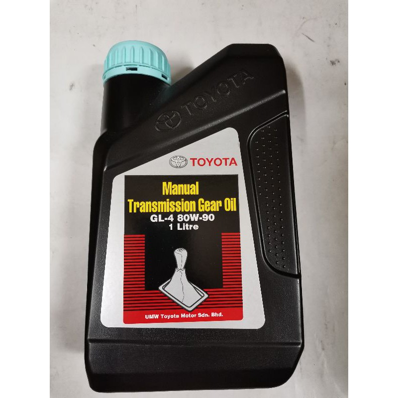 GENUINE TOYOTA MANUAL TRANSMISSION GEAR OIL GL4 80W90 1 LITRE GL4