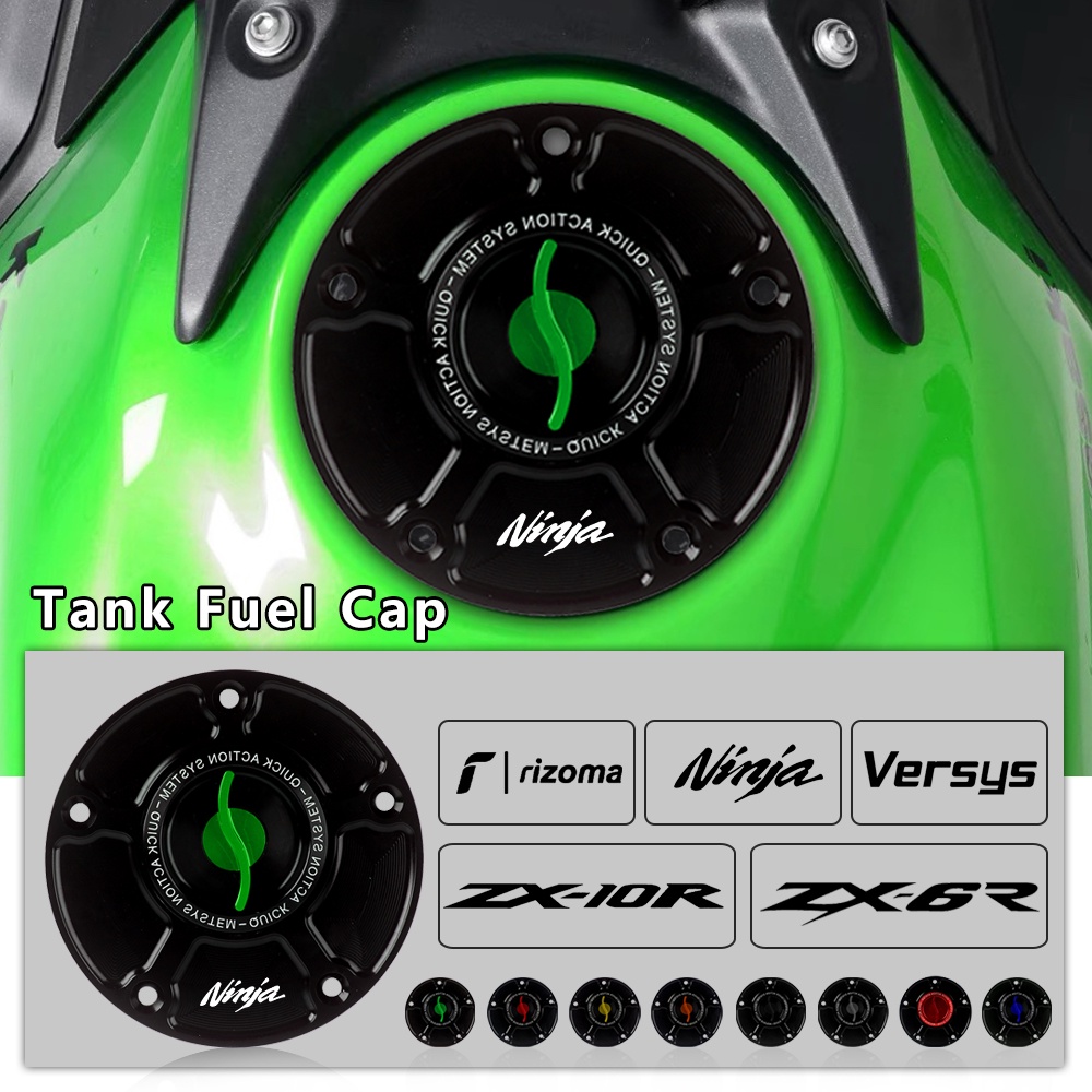 CNC Aluminum Keyless Motorcycle Accessories Fuel Gas Tank Cap Cover For