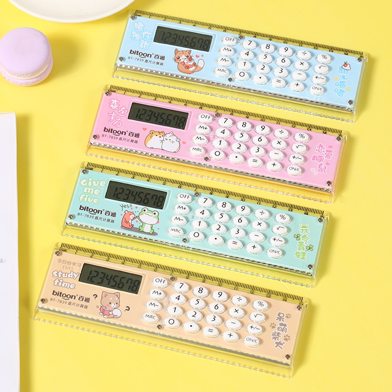 INSHAUS Korean Creative Ruler Dual-use Multifunctional Ruler with ...