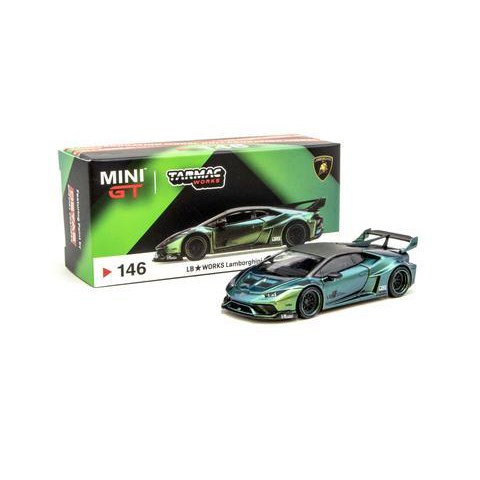 MINIGT x Tarmac Works 1/64 LB☆WORKS Lamborghini Huracán GT Magic Green RHD  | Shopee Malaysia