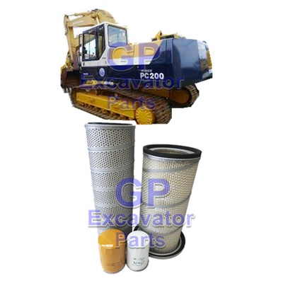 PC200-5 / PC220-5 / S6D95 HYDRAULIC EXCAVATOR SERVICE FILTER SET ...
