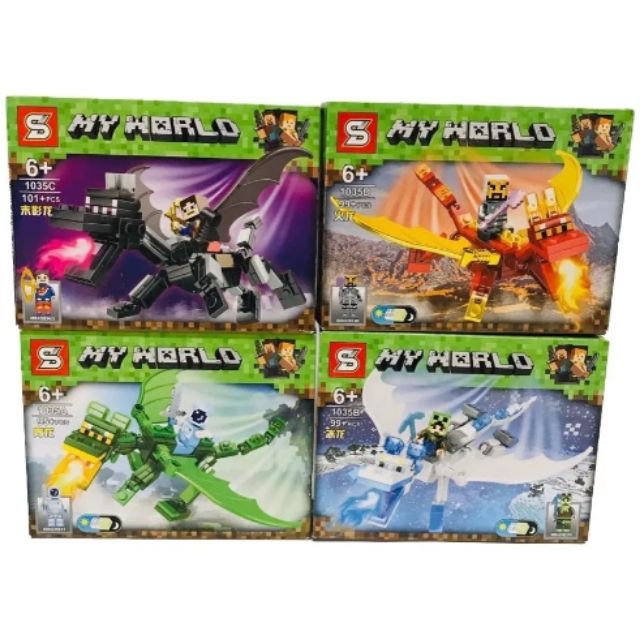 SY1035 MyWorld Flying Dragon 4 in 1 A D