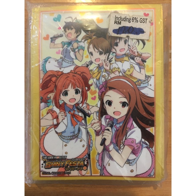 The IdolmSter Shiny Festa Sleeve Collection Vol.124 Event Exclusive "Funky Note" card sleeves