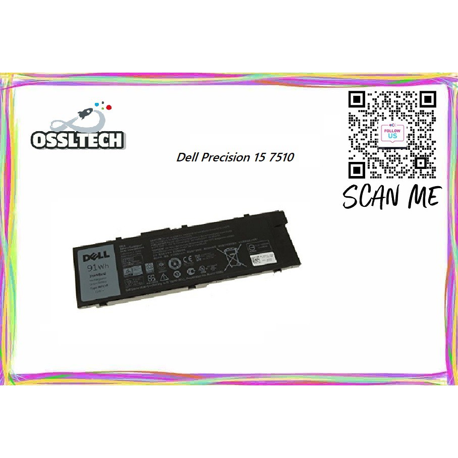 D.E.L.L Precision 15 7510 7520 17 7710 7720 M7510 M7710 GR5D3 M28DH ...