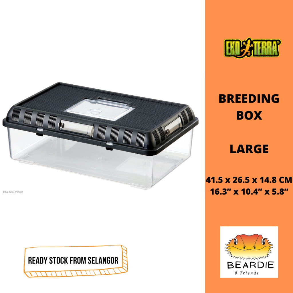 EXO TERRA BREEDING BOX / STACKABLE BREEDING TERRARIUM LARGE (PT2280) Shopee Malaysia