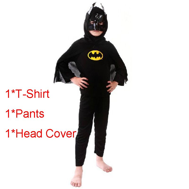 Toddler Kids Halloween Baju Spiderman Costume Bat Spiderman Superman ...