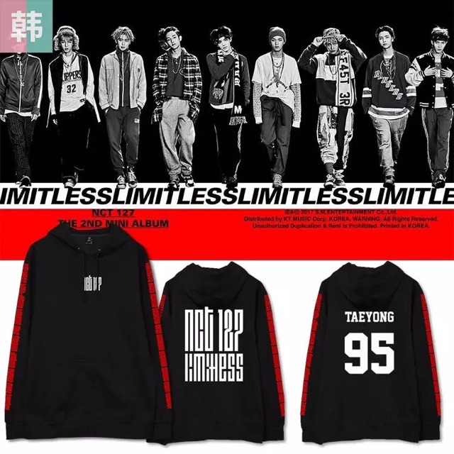 Nct limitless hoodie hotsell