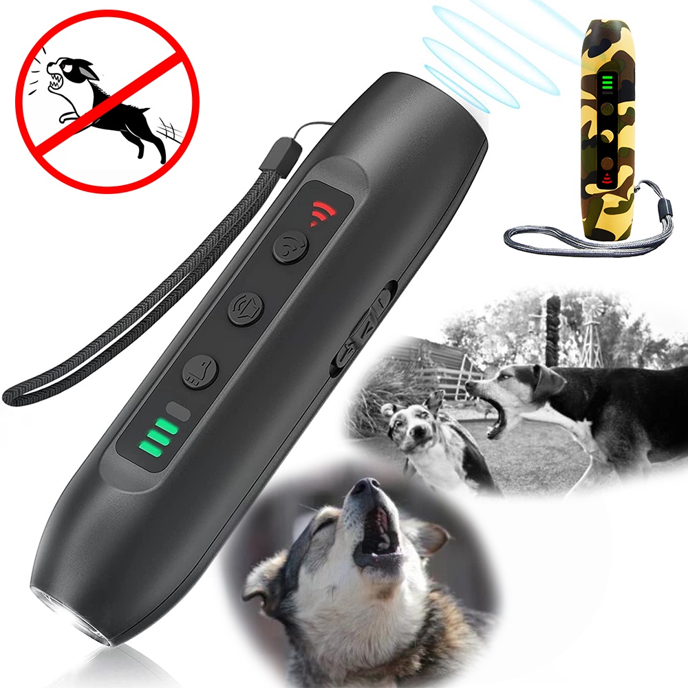 3 in 1 Repeller for Pet Dogs Ultrasonic No Dog Noise Barking