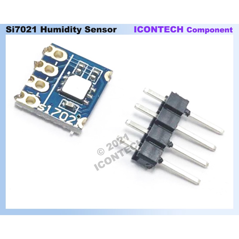 Si7021 Industrial Precision Humidity Sensor I2C Interface | Shopee Malaysia