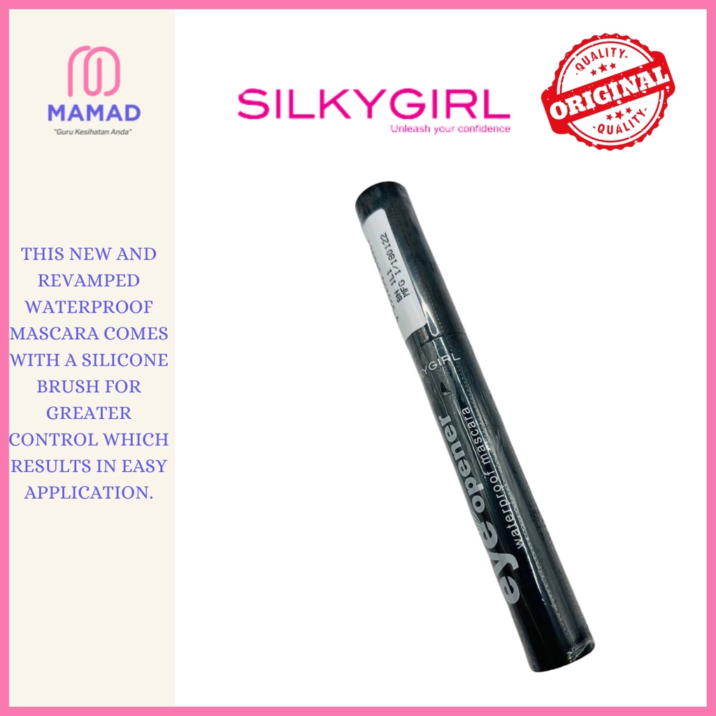 Silkygirl Eye Opener Waterproof Mascara 01 Black Shopee Malaysia
