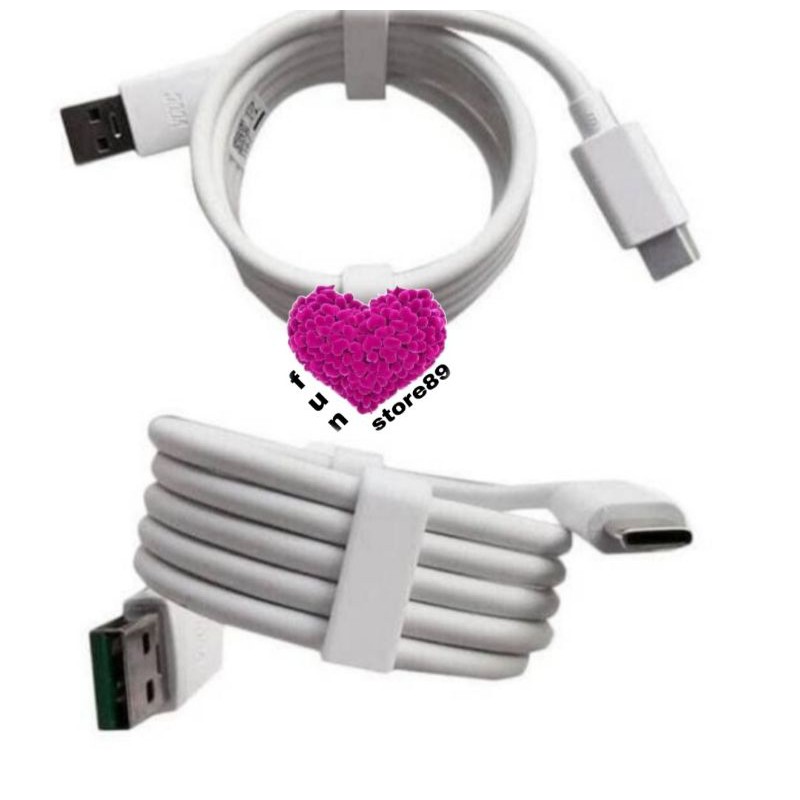 Original OPPO VOOC USB-C Fast Charging Cable – 1m, For Find X2 NEO & More