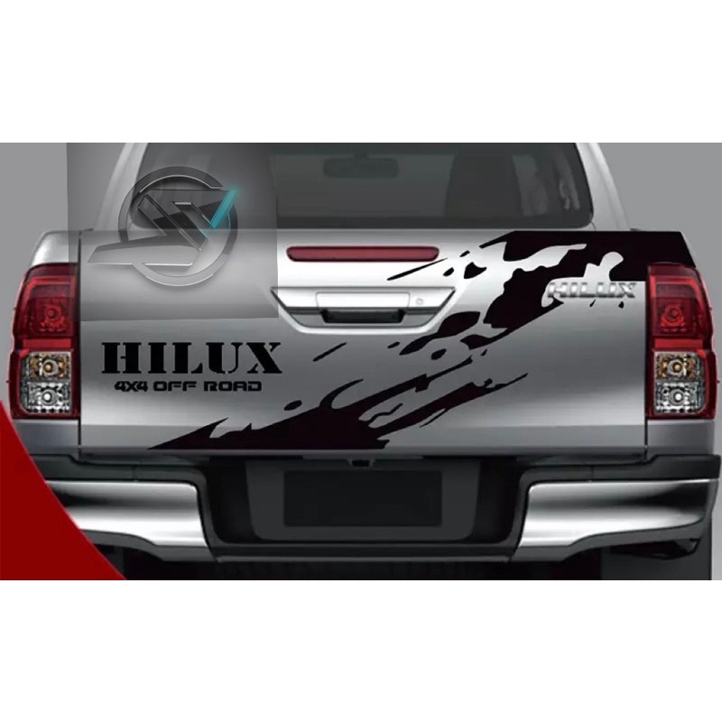 Oracal Black Vinyl Tailgate Decal – 24" Toyota Replacement – Glossy