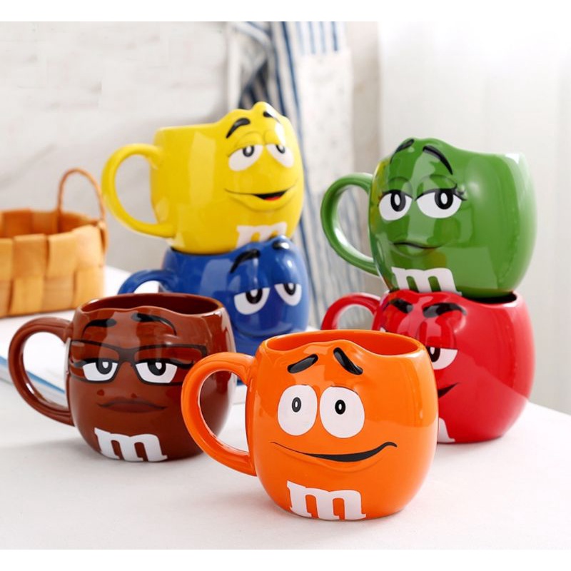 (Ready Stock) M&M Cute Big Mug (Defect) | Shopee Malaysia