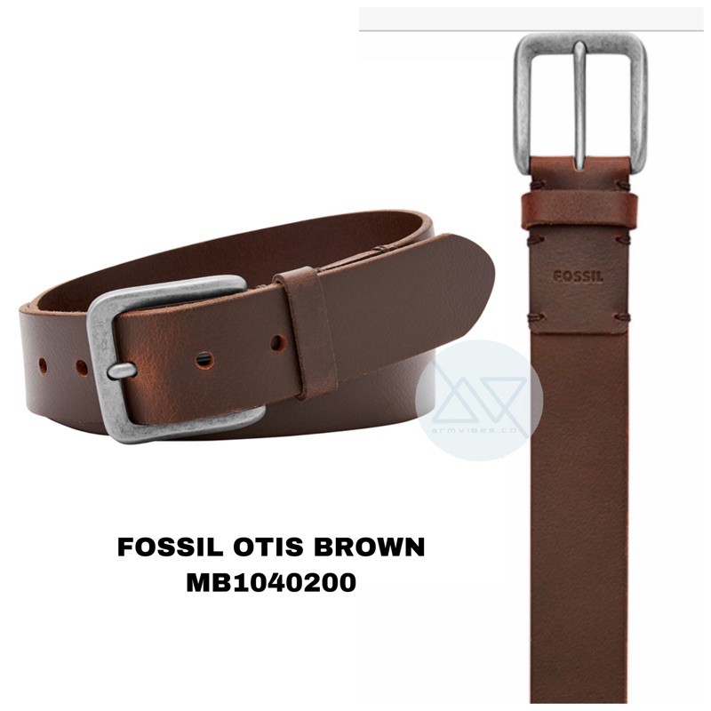 Original Fossil Men s Belt l Tali Pinggang Kulit Shopee Malaysia