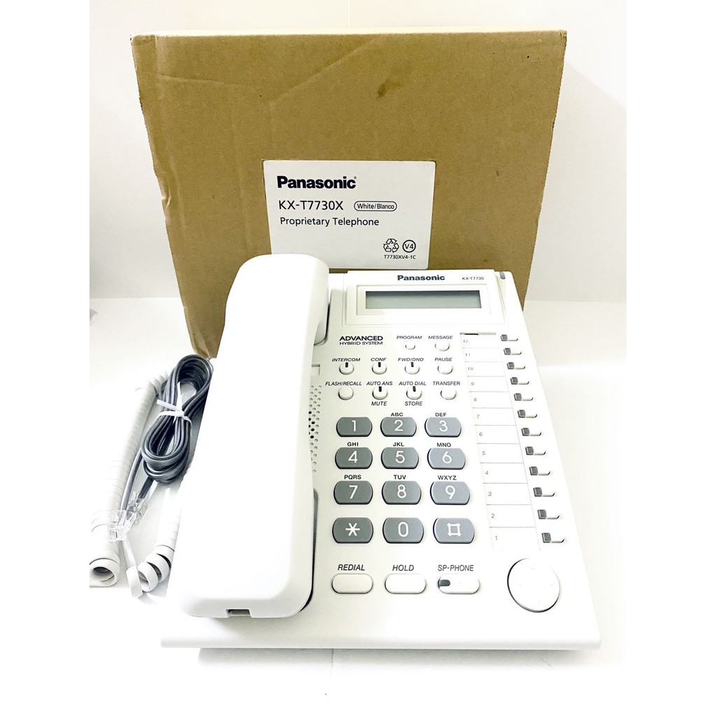 PANASONIC Proprietary Telephone KX-T7730X (WHITE) | Shopee Malaysia