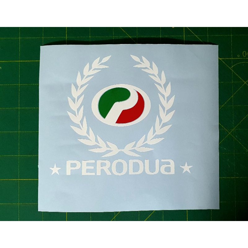 PERODUA STICKER CUTTING TAMPAL LUAR CERMIN / BODY | Shopee Malaysia