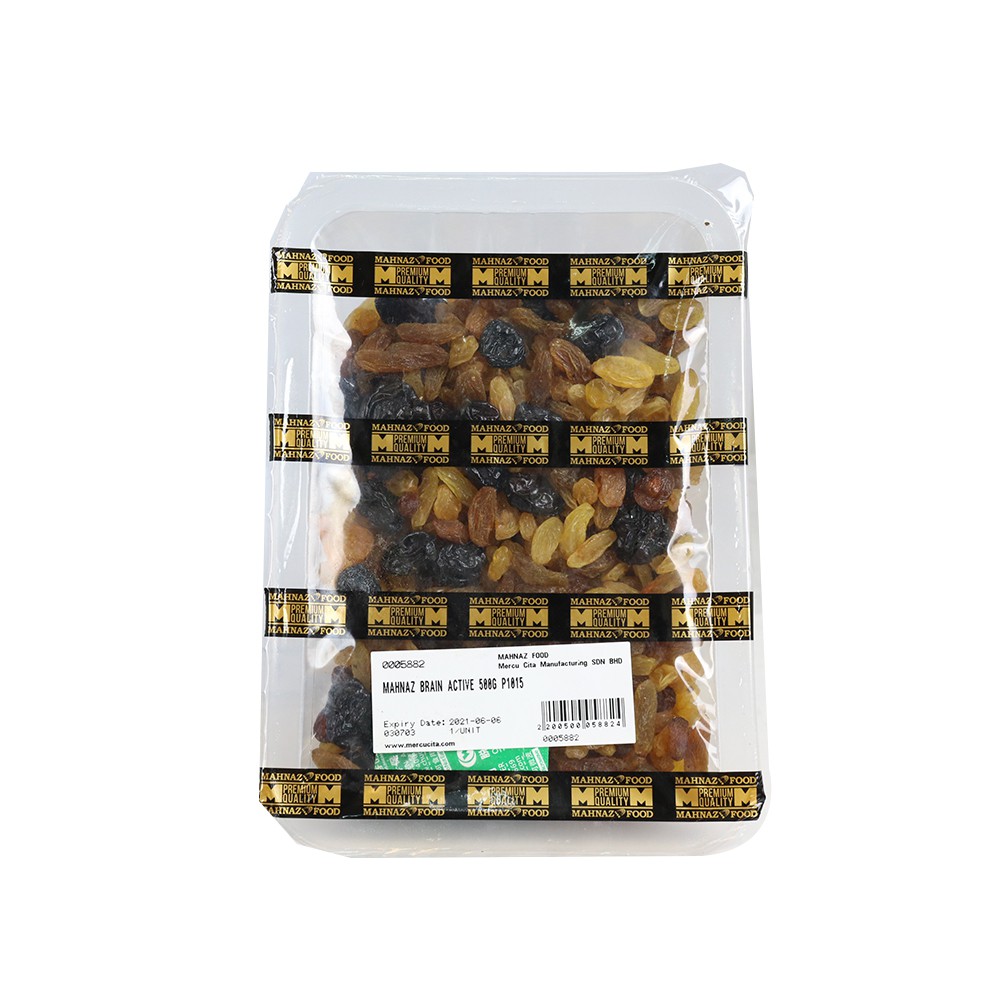 MAHNAZ FOOD BRAIN ACTIVE MIX RAISIN (500G) Shopee Malaysia