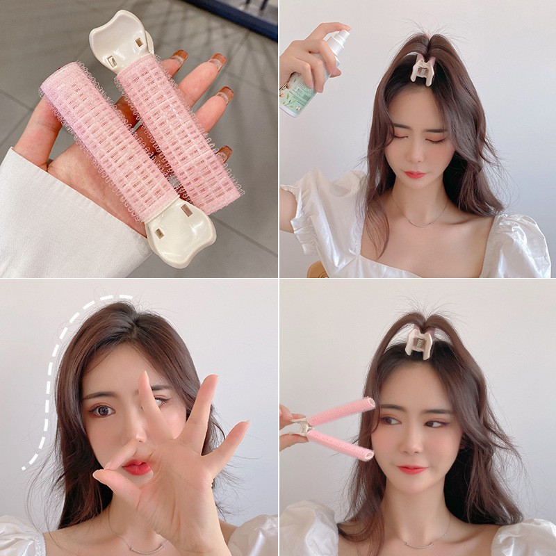 Hair root fluffy clip bangs fixed artifact Korean hair fluffy clip