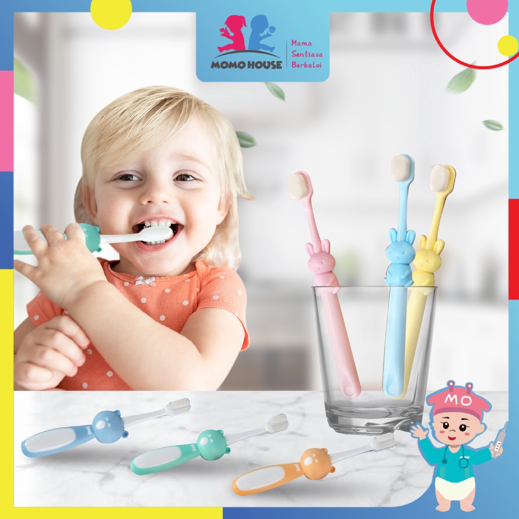 Kid Toothbrush Ultra Soft Children's Toothbrush Cartoon Kids Girls Boys ...