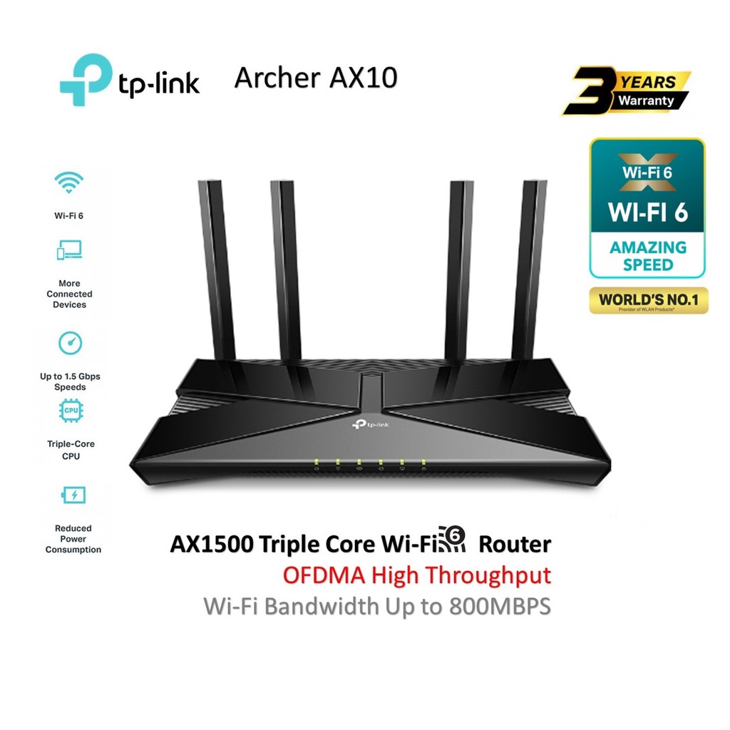 TP-Link AX1500 Next-Gen Wi-Fi 6 Router | Shopee Malaysia