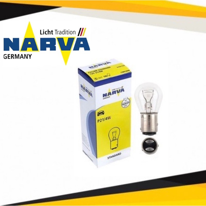 17881 Narva 12V C5W 21/4W BAZ15D Conventional Interior Light Bulb / Plastic  Base Light Bulb / Signal Lamp Bulb