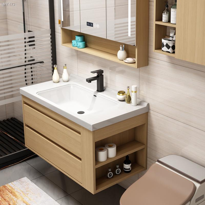 Bathroom cabinet combination washbasin cabinet set bathroom washbasin ...